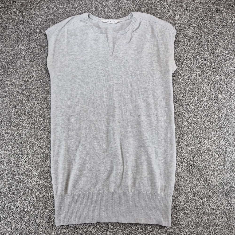 Athleta Sweater Dress Womens Small‎ Gray Sleeveless
